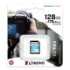 SDXC (UHS-1 U3) Kingston Canvas Go Plus 128Gb Class 10 V30 (R170MB/s, W90MB/s)