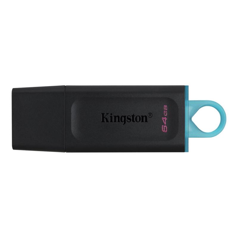 Flash Kingston USB 3.2 DT Exodia 64GB Black/Teal
