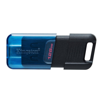 Flash Kingston USB 3.2 DT 80M 128GB Type-C Black/Blue