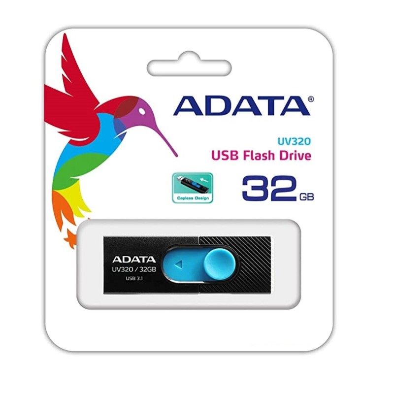 Flash A-DATA USB 3.0 AUV 320 32Gb Black/Blue
