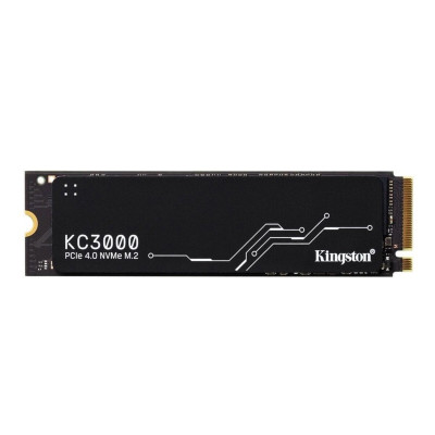 Накопичувач SSD M.2 Kingston KC3000 4096GB NVMe 2280 PCIe 4.0 x4 3D NAND TLC (SKC3000D/4096G)