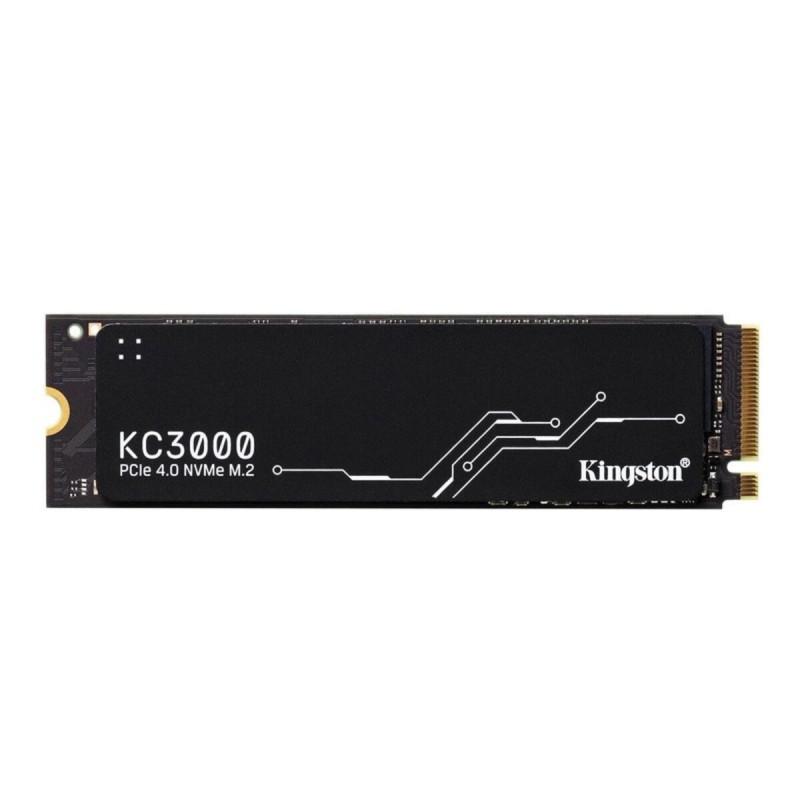 Накопичувач SSD M.2 Kingston KC3000 4096GB NVMe 2280 PCIe 4.0 x4 3D NAND TLC (SKC3000D/4096G)