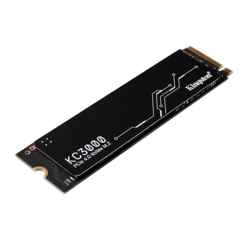 Накопичувач SSD M.2 Kingston KC3000 4096GB NVMe 2280 PCIe 4.0 x4 3D NAND TLC (SKC3000D/4096G)