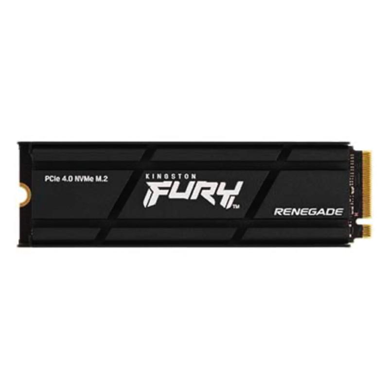 Накопичувач SSD M.2 Kingston FURY Renegade with Heatsink 2TB 2280 NVMe PCIe Gen 4.0 x4 3D TLC NAND (SFYRDK/2000G)