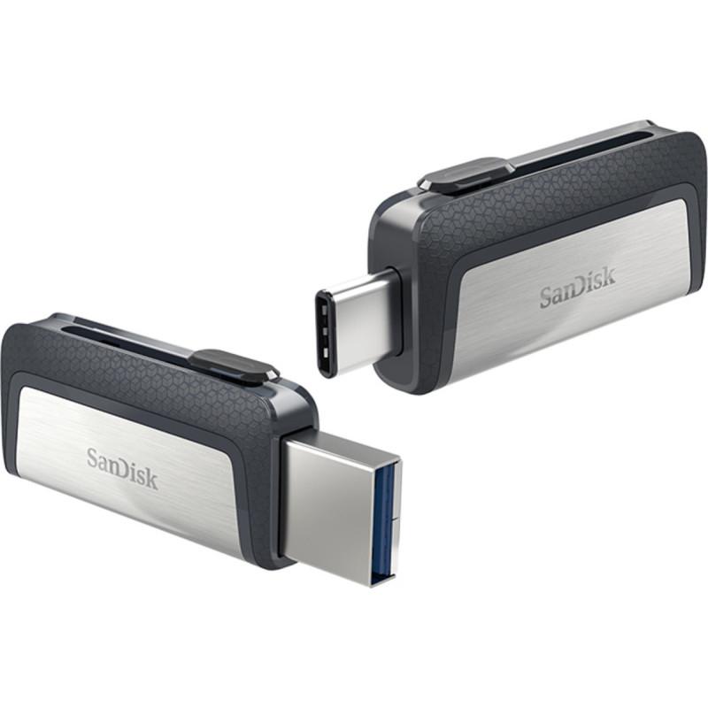 Flash SanDisk USB 3.1 Ultra Dual Type-C 32Gb (150 Mb/s)
