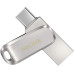 Flash SanDisk USB 3.1 Ultra Dual Luxe Type-C 128Gb (150 Mb/s)