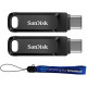 Flash SanDisk USB 3.1 Ultra Dual Go Type-C 64Gb (150 Mb/s)