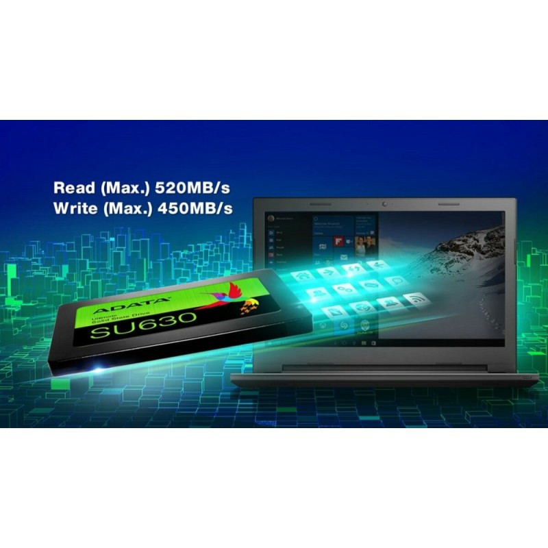 Накопичувач SSD ADATA Ultimate SU650 240GB 2.5" SATA III 3D NAND TLC (ASU650SS-240GT-R)