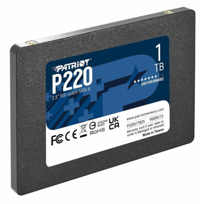 SSD Patriot P220 1TB 2.5" 7mm SATAIII (P220S1TB25)