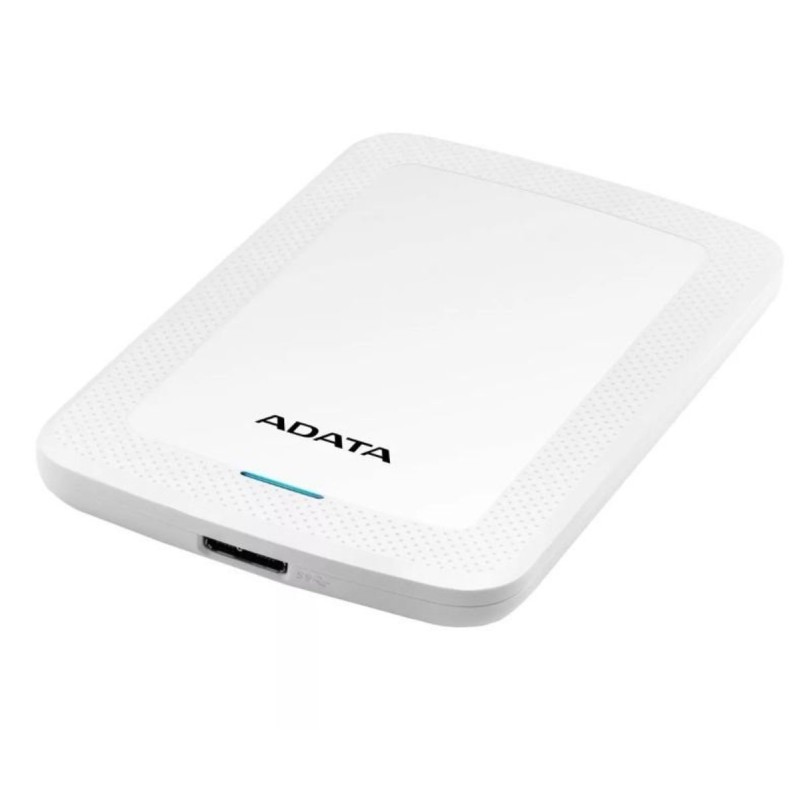 PHD External 2.5'' ADATA USB 3.2 Gen. 1 DashDrive Durable HV300 1TB White (AHV300-1TU31-CWH)
