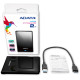 Зовнішній жорсткий диск PHD External 2.5'' ADATA USB 3.2 Gen. 1 DashDrive Classic HV620S 2TB Slim Black (AHV620S-2TU31-CBK)