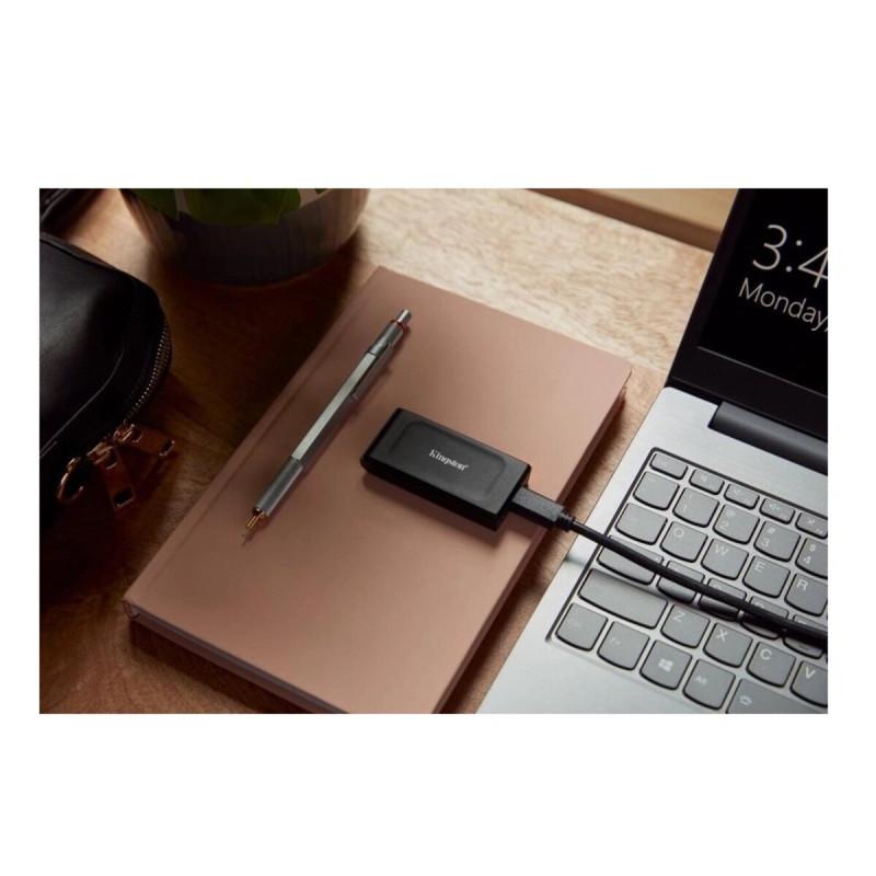 Портативний SSD Kingston XS1000 2TB USB 3.2 Gen2 Type-C IP55 3D NAND (SXS1000/2000G)
