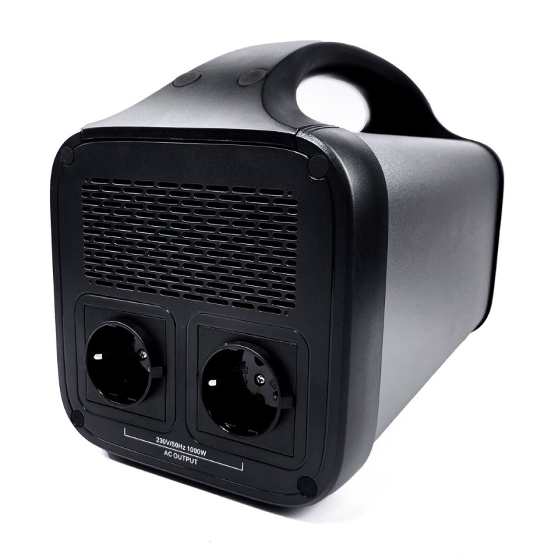 Портативна зарядна станція Junlee PS-1000 1000W 972Wh з портативною сонячною панеллю 150W 30V (PS-1000SP150W)