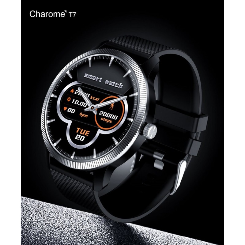 Смарт-годинник CHAROME T7 HD Call Smart Watch Black (6974324910434)