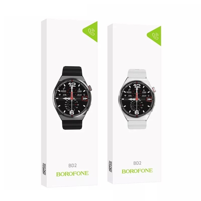 Смарт-годинник Borofone BD2 Smart sports watch(call version) Black (BD2BB) Смарт-годинник Borofone BD2 Smart sports watch(call version) Black (BD2BB)
