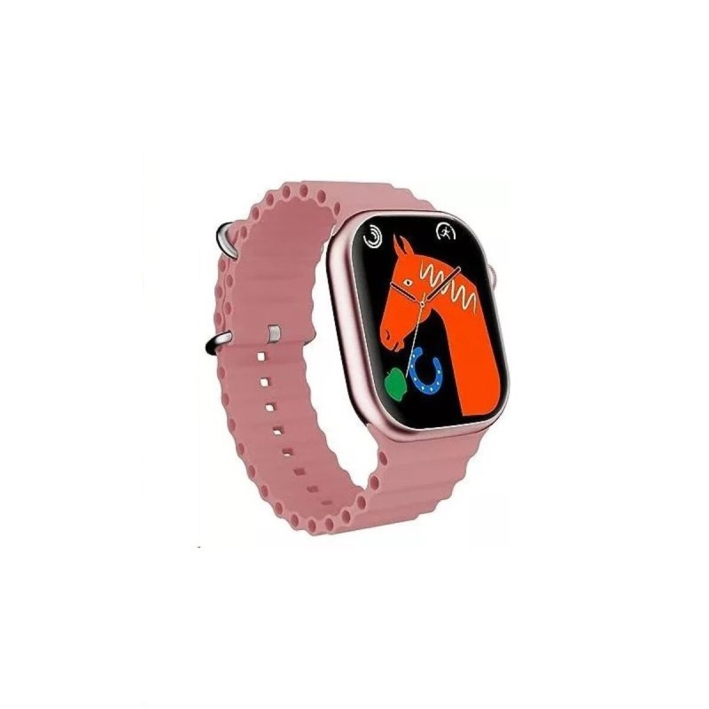 Смарт-годинник W&O X9 Pro2 44mm. 215 mAh. Amoled+IP67 Pink (WOX9P2Pink)