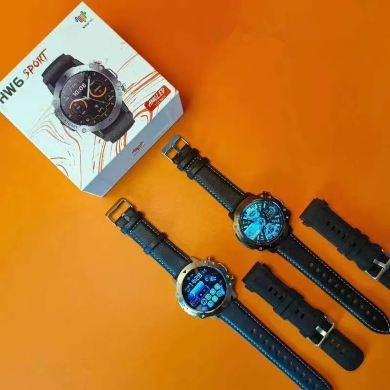 Смарт-годинник HW6 Sport Amoled+IP67 Grey (HW6SportGrey)