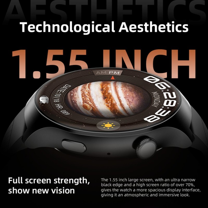 Смарт-годинник Howear Watch 4 Pro Amoled+IP67 Grey (HowearW4Grey) Смарт-годинник Howear Watch 4 Pro Amoled+IP67 Grey (HowearW4Grey)