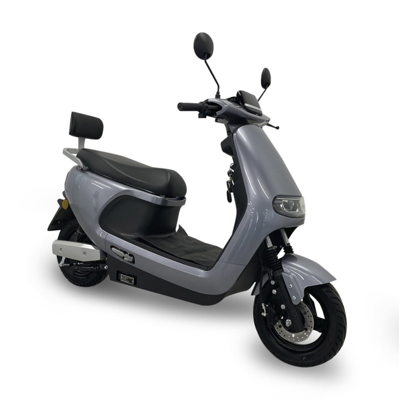 Електроскутер BeastBike Thanator 1200W Silver (BeastBike/1200TS)