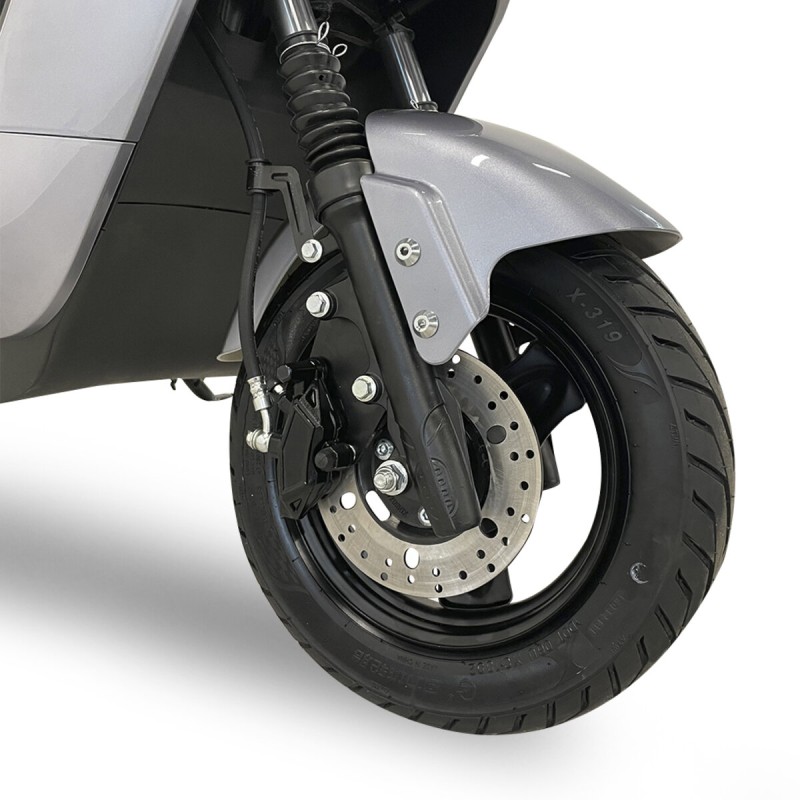 Електроскутер BeastBike Thanator 1200W Silver (BeastBike/1200TS)
