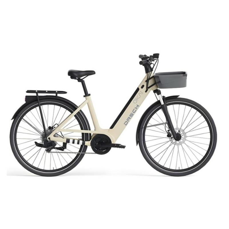 Електровелосипед OKAI EB10 Beige 28', 250(500)W, 14.4Ah, 100km, 25km\h, NFC, App, 29kg (EB10)