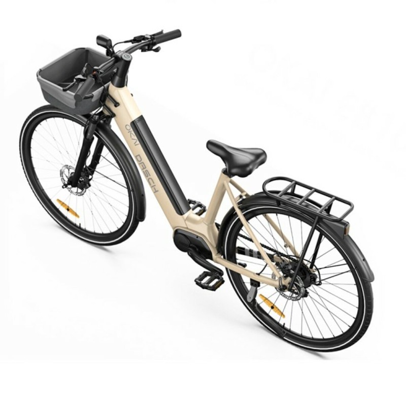 Електровелосипед OKAI EB10 Beige 28', 250(500)W, 14.4Ah, 100km, 25km\h, NFC, App, 29kg (EB10)