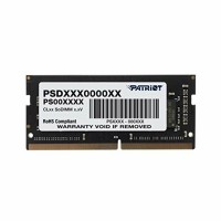 Оперативна пам'ять DDR4 Patriot SL 4GB 2400MHz CL17 256X16 SODIMM (PSD44G240082S)