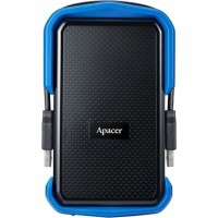 Зовнішній жорсткий диск PHD External 2.5'' Apacer USB 3.1 AC631 1TB Black/Blue (color box) (AP1TBAC631U-1)