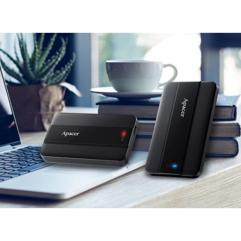 Зовнішній жорсткий диск PHD External 2.5'' Apacer USB 3.2 Gen. 1 AC237 1Tb Black (color box) (AP1TBAC237B-1)