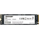 SSD M.2 Patriot P300 512GB NVMe 2280 PCIe 3.0x4 3D NAND TLC (P300P512GM28)