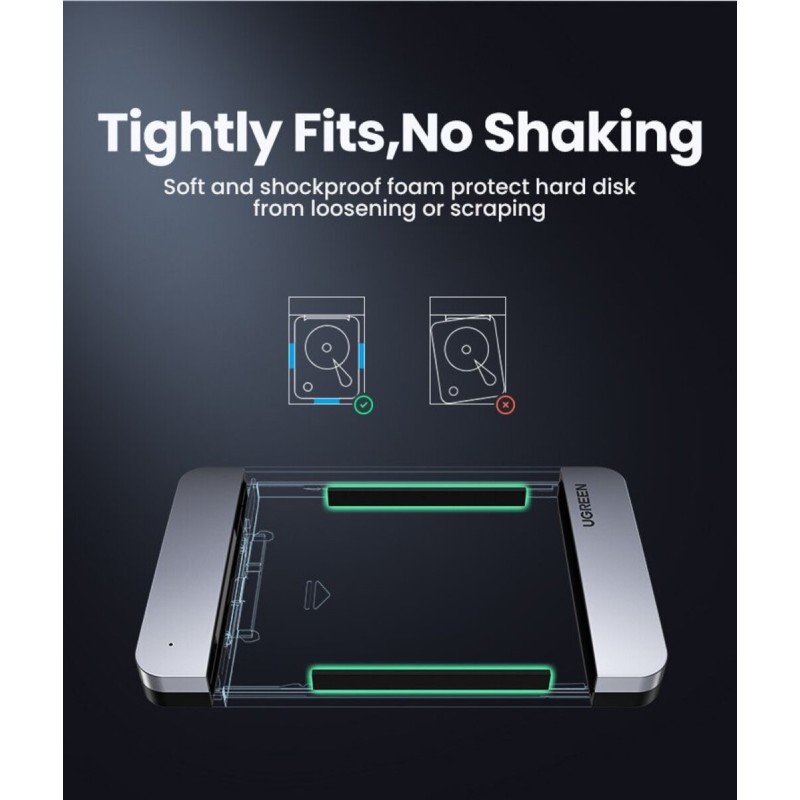 Зовнішній карман UGREEN CM300 2.5-Inch SATA External Hard Drive Enclosure(UGR-70499) (UGR-70499)