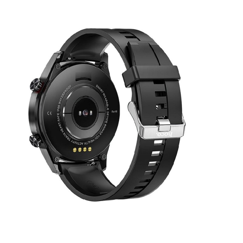 Смарт-годинник HOCO Y2 Pro Smart sports watch(Call Version) Black (6931474771063)