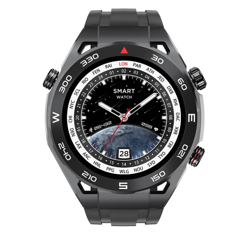 Смарт-годинник HOCO Y16 Smart sports watch(call version) Black (6942007603065) Смарт-годинник HOCO Y16 Smart sports watch(call version) Black (6942007603065)