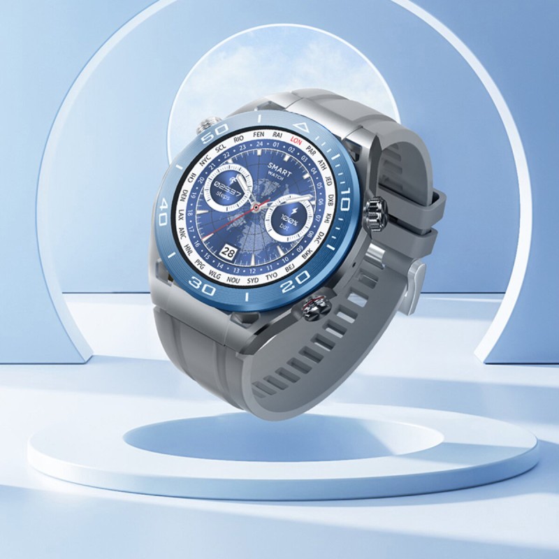 Смарт-годинник HOCO Y16 Smart sports watch(call version) Silver (6942007603072 ) Смарт-годинник HOCO Y16 Smart sports watch(call version) Silver (6942007603072 )