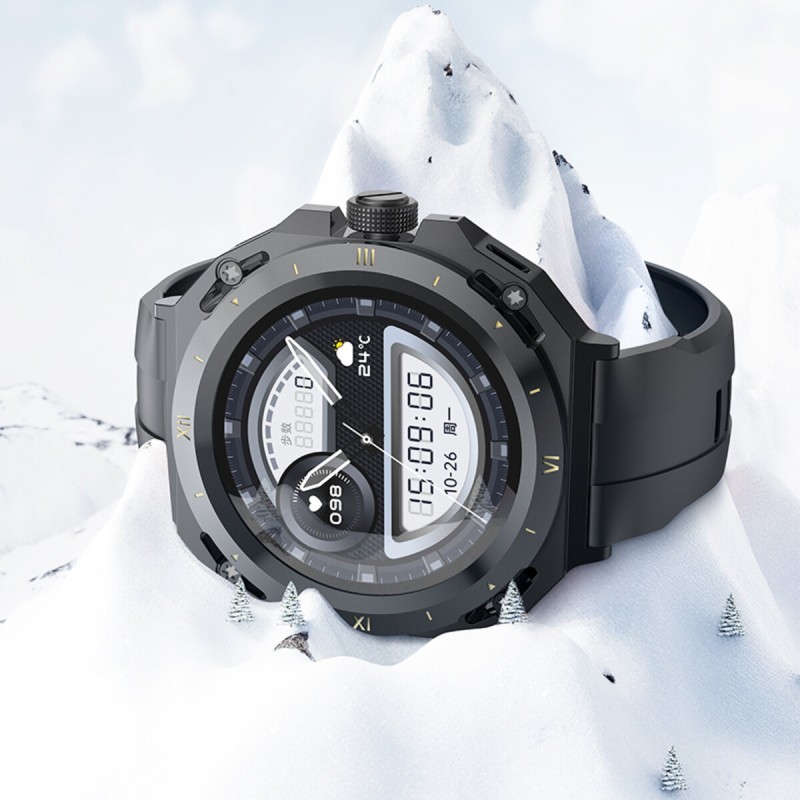 Смарт-годинник HOCO Y14 Smart sports watch(call version) Black (6931474798923)