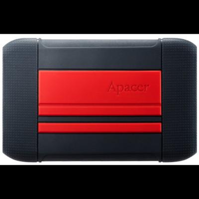 PHD External 2.5'' Apacer USB 3.1 AC633 1TB Red (color box) (AP1TBAC633R-1)