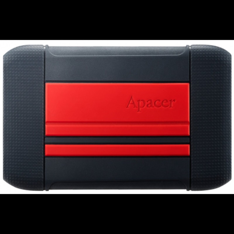 Зовнішній жорсткий диск PHD External 2.5'' Apacer USB 3.1 AC633 1TB Red (color box) (AP1TBAC633R-1)