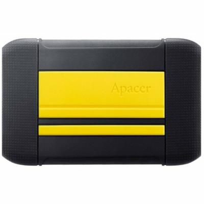 PHD External 2.5'' Apacer USB 3.1 AC633 1TB Yellow (color box) (AP1TBAC633Y-1)