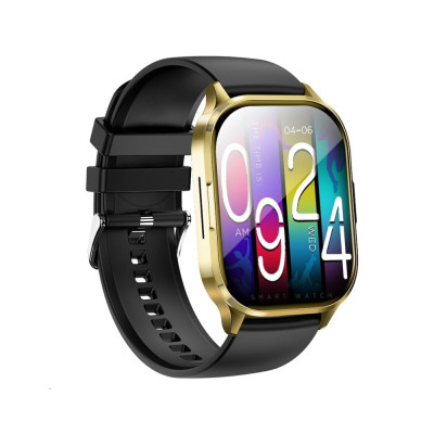 Смарт-годинник Borofone BD8 AMOLED Smart sports watch(call version) Bright Gold (6941991110498)