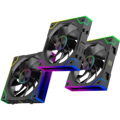 Вентилятори для корпуса (кулери) Xilence GAMING XPF360R.ARGB PWM REVERSE 120 мм, 3 шт.