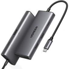 Док-станція (хаб) Ugreen CM498 7 в 1 USB-C, HDMI 4K