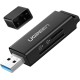 Картридер USB (считыватель карт памяти) Ugreen CM104 USB 3.0, 2 слота SD/TF Картридер USB (считыватель карт памяти) Ugreen CM104 USB 3.0, 2 слота SD/TF