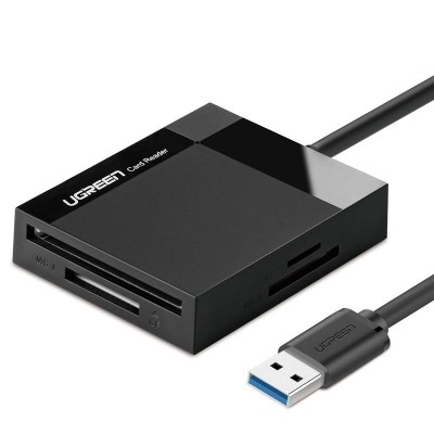 USB-картрідер (зовнішній кардрідер) Ugreen CR125 4 слоти