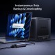 Переходник USB 3.0 Type-C на Ethernet (сетевой адаптер) Ugreen CM648 2.5 Гбит/с