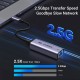 Переходник USB 3.0 Type-C на Ethernet (сетевой адаптер) Ugreen CM648 2.5 Гбит/с