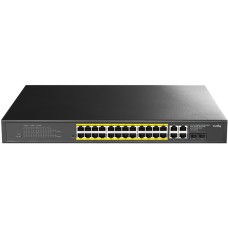 Комутатор (мережевий свіч) Cudy GS1028EPS2 24 порти, PoE+ 300 Вт