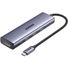 Док-станція (хаб) Ugreen CM511 DP 4K@60 Гц, Power Delivery 100 Вт