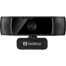Веб-камера (камера для відеозв’язку) Sandberg Autofocus DualMic Full HD Stereo microphone 1920x1080