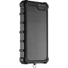 Сонячний повербанк (зовнішній акумулятор) Sandberg 10000mAh 22,5W PD Solar Powerbank CampLED 10 000 мА·год
