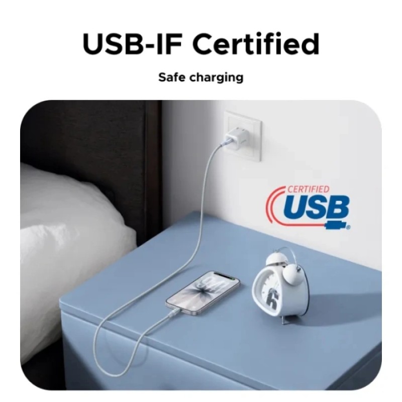 Кабель USB (USB-C кабель) UGREEN L534 1 м, 240 Вт, синий